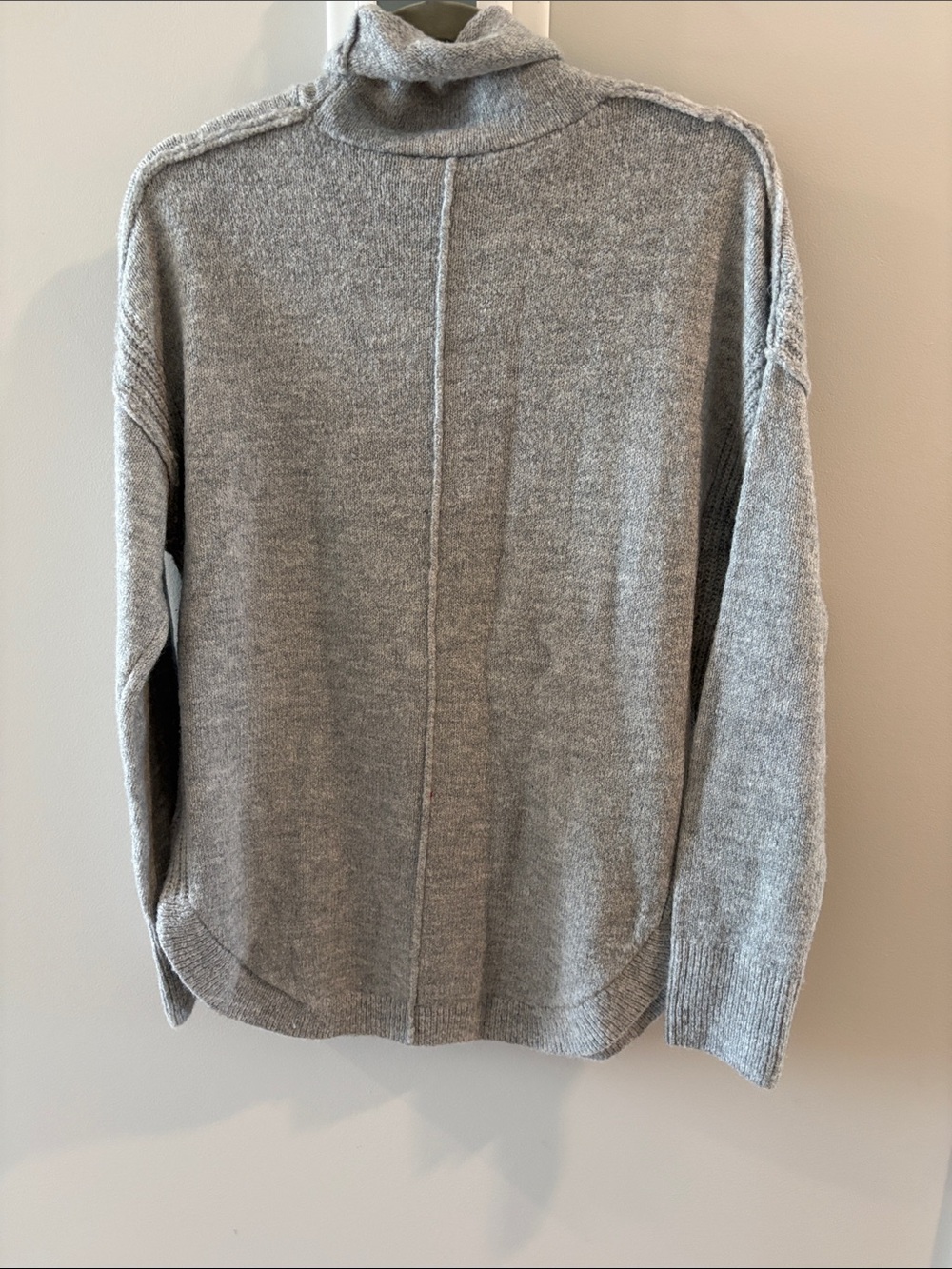 GAP Light Gray Turtleneck Sweater - Picture 3 of 3
